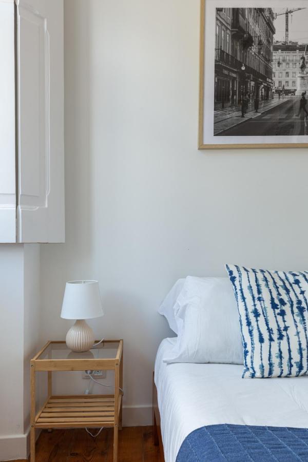 White & Blue Vintage Home In Graca Lisboa Kültér fotó
